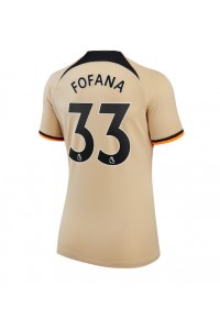 Fotbalové Dres Chelsea Wesley Fofana #33 Dámské Třetí Oblečení 2022-23 Krátký Rukáv